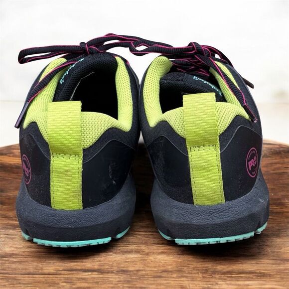 Women's Timberland PRO Radius Comp-Toe Athletic Work Sneaker Black 7.5M - Picture 6 of 10